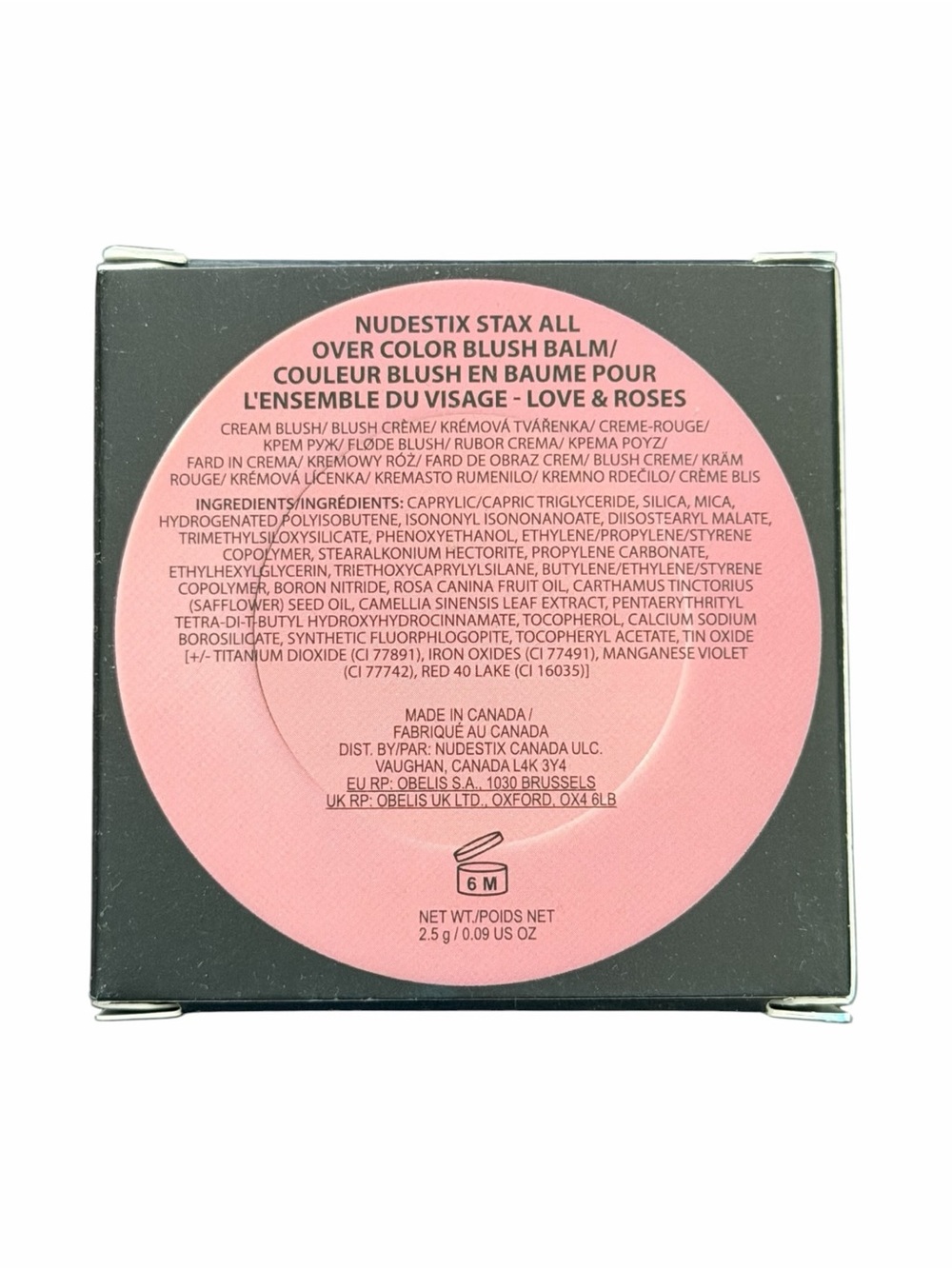 NUDESTIX STAX All Over Color Blush Balm - Love & Roses New - Picture 4 of 4